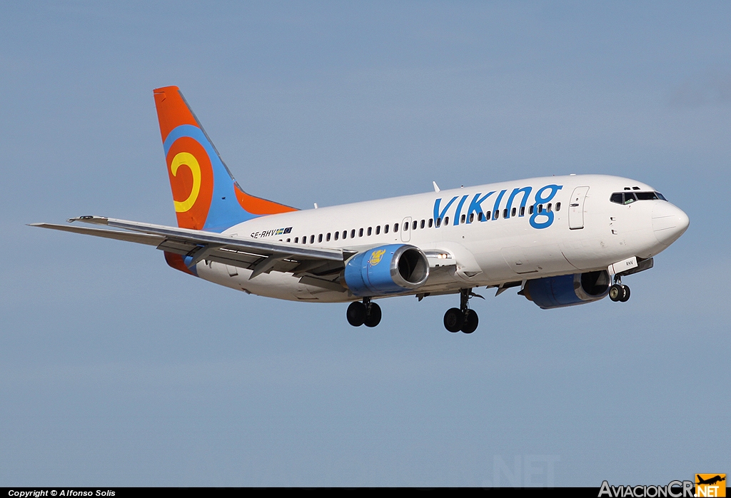 SE-RHV - Boeing 737-36N - Viking Airlines