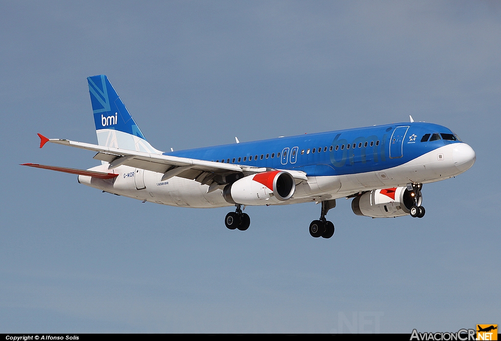 G-MIDR - Airbus A320-232 - BMI British Midland