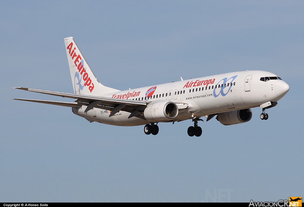 EC-HBL - Boeing 737-85P - Air Europa