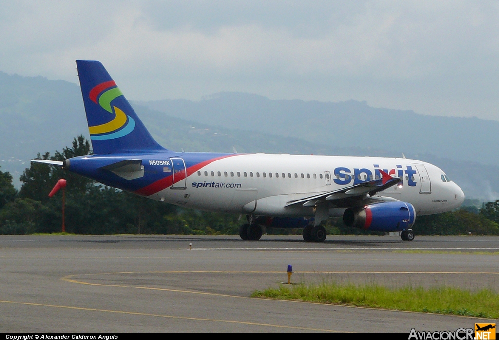 N505NK - Airbus A319-132 - Spirit Airlines