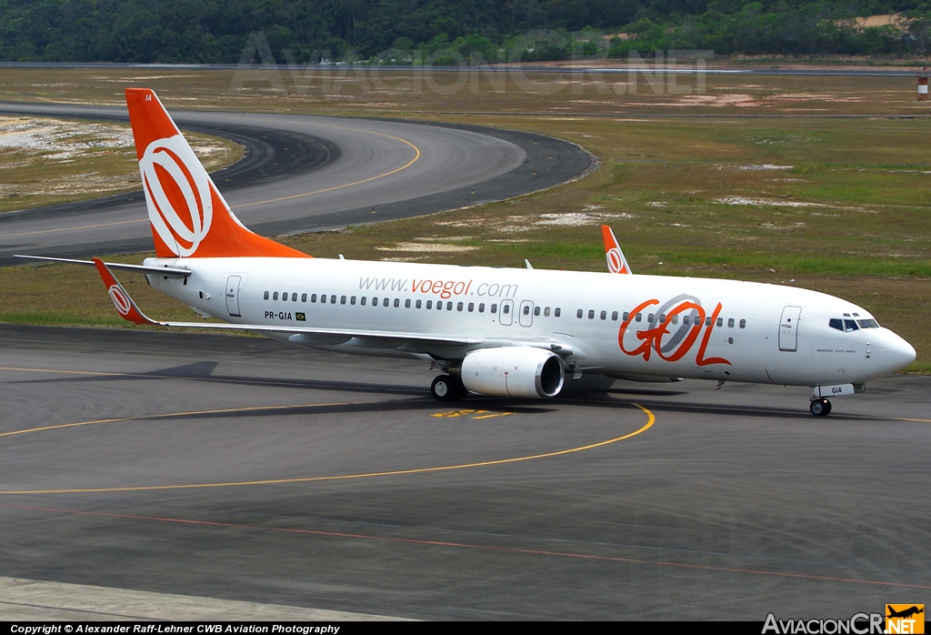 PR-GIA - Boeing 737-83N - Gol Transportes Aereos