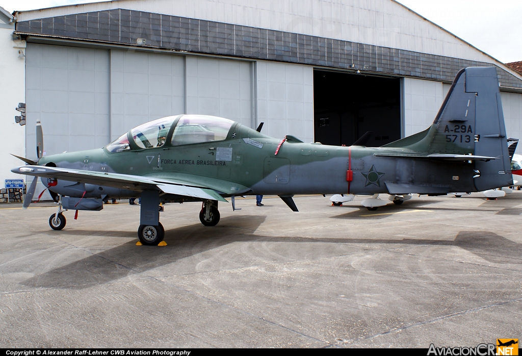 FAB5713 - Embraer A-29A (EMB-314) Super Tucano - Fuerza Aérea Brazileña