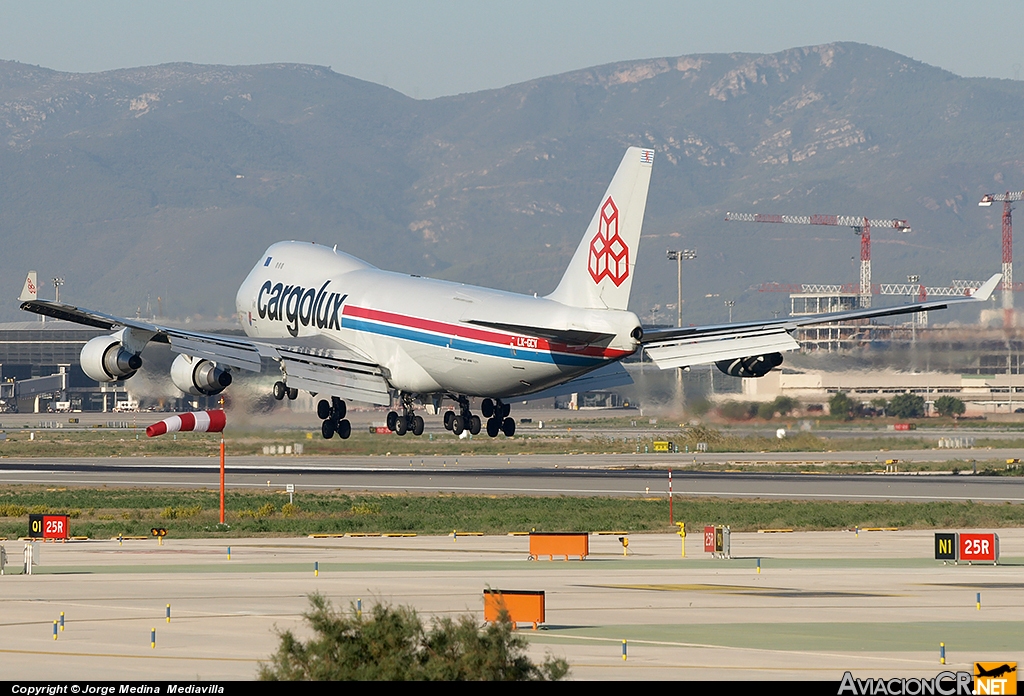 LX-GCV - Boeing 747-4R7F/SCD - Cargolux