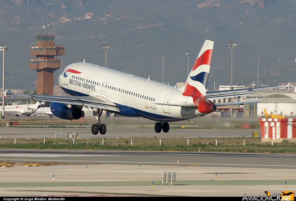 G-EUUH - Airbus A320-232 - British Airways