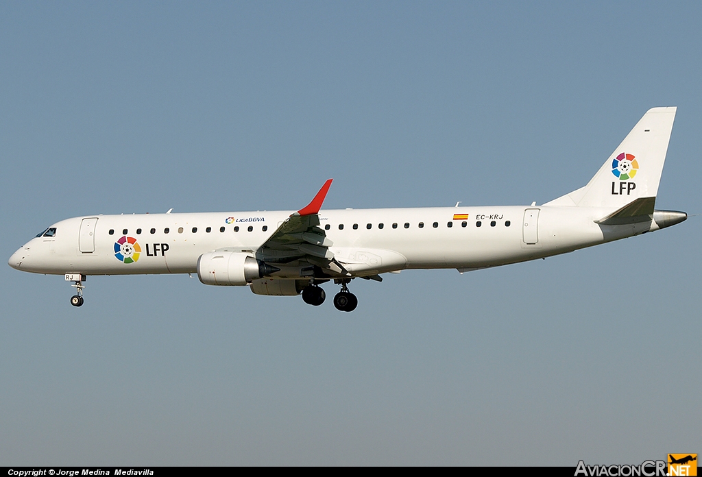 EC-KRJ - Embraer 190-200LR - Air Europa