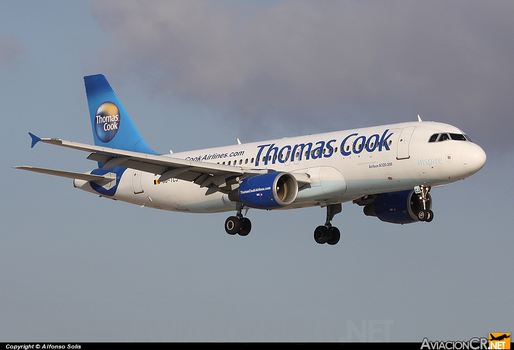 OO-TCJ - Airbus A320-214 - Thomas Cook Airlines