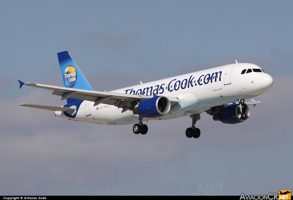 G-DHJZ - Airbus A320-214 - Thomas Cook