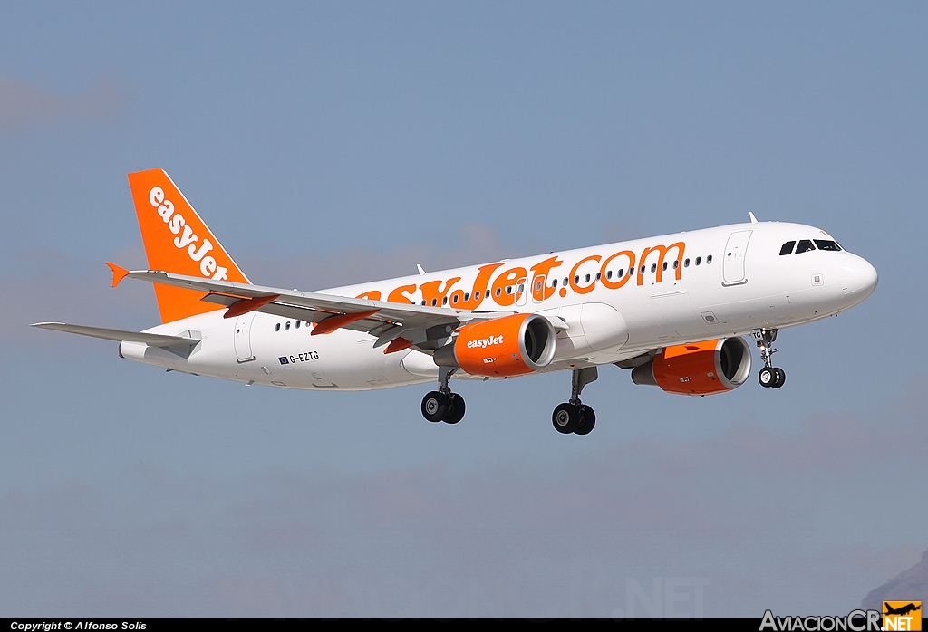 G-EZTG - Airbus A320-214 - EasyJet Airline