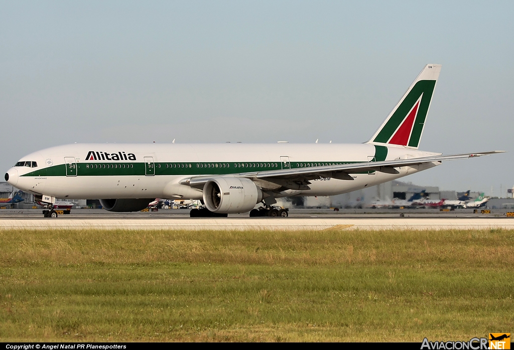 EI-DBM - Boeing 777-243/ER - Alitalia