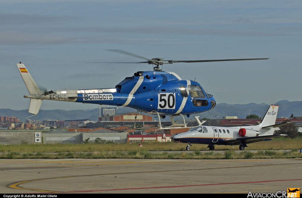 EC-GUZ - Aerospatiale AS 355F-2 Ecureuil 2 - TAF Helicopters