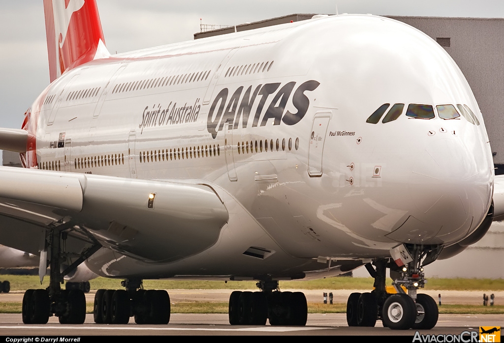 VH-OQC - Airbus A380-842 - Qantas