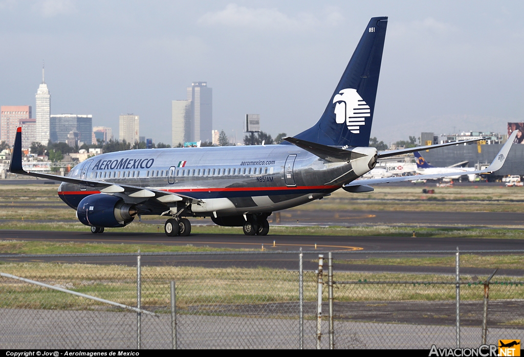 N851AM - Boeing 737-752 - Aeromexico