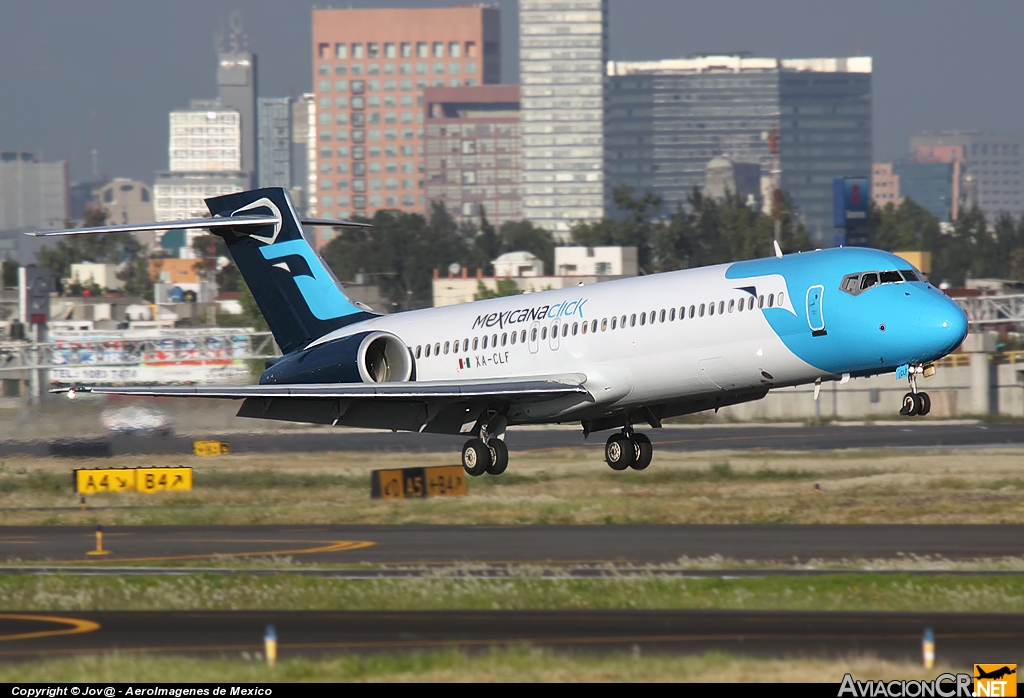 XA-CLF - Boeing 717-2BL - Mexicana Click