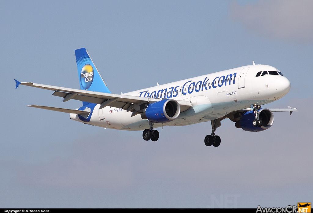 G-SUEW - Airbus A320-214 - Thomas Cook Airlines