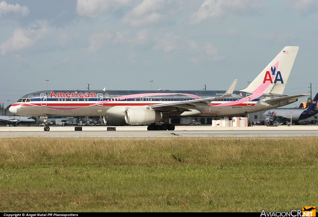 N664AA - Boeing 757-223 - American Airlines