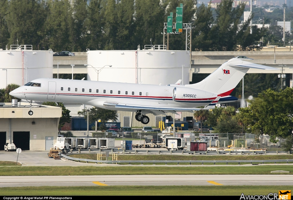N305CC - Bombardier BD-700-1A10 Global Express - Privado