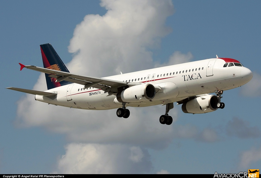 N492TA - Airbus A320-233 - TACA