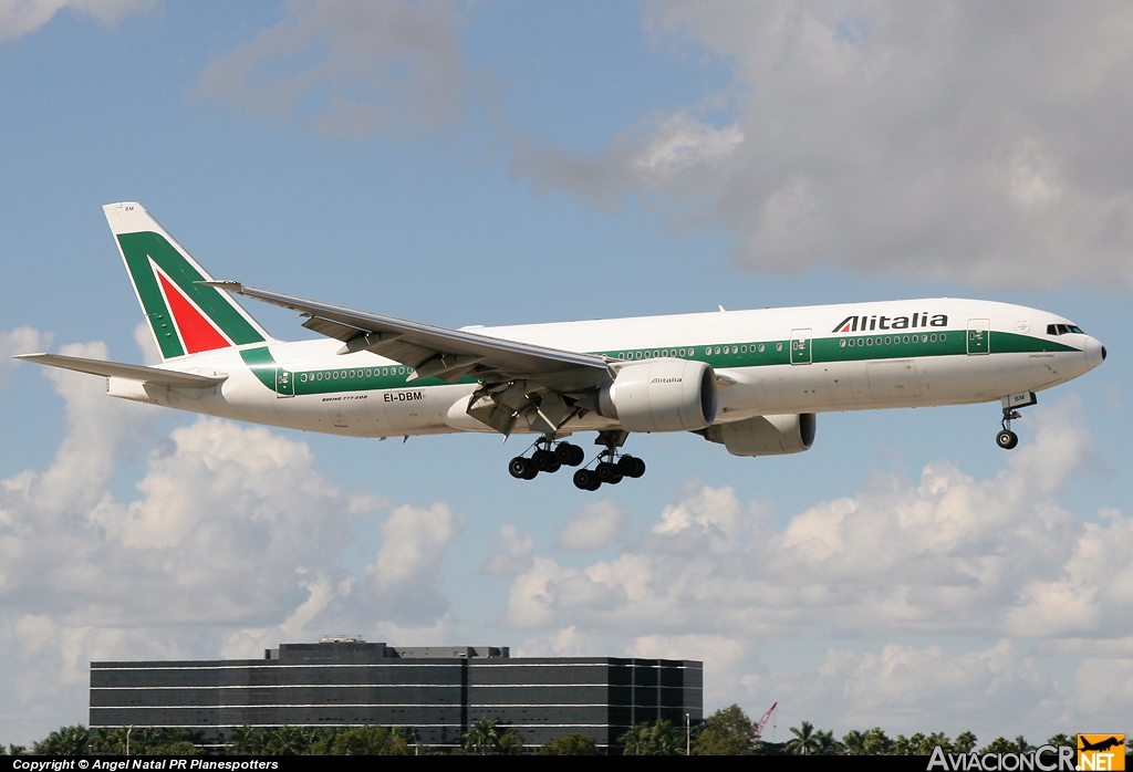 EI-DBM - Boeing 777-243/ER - Alitalia