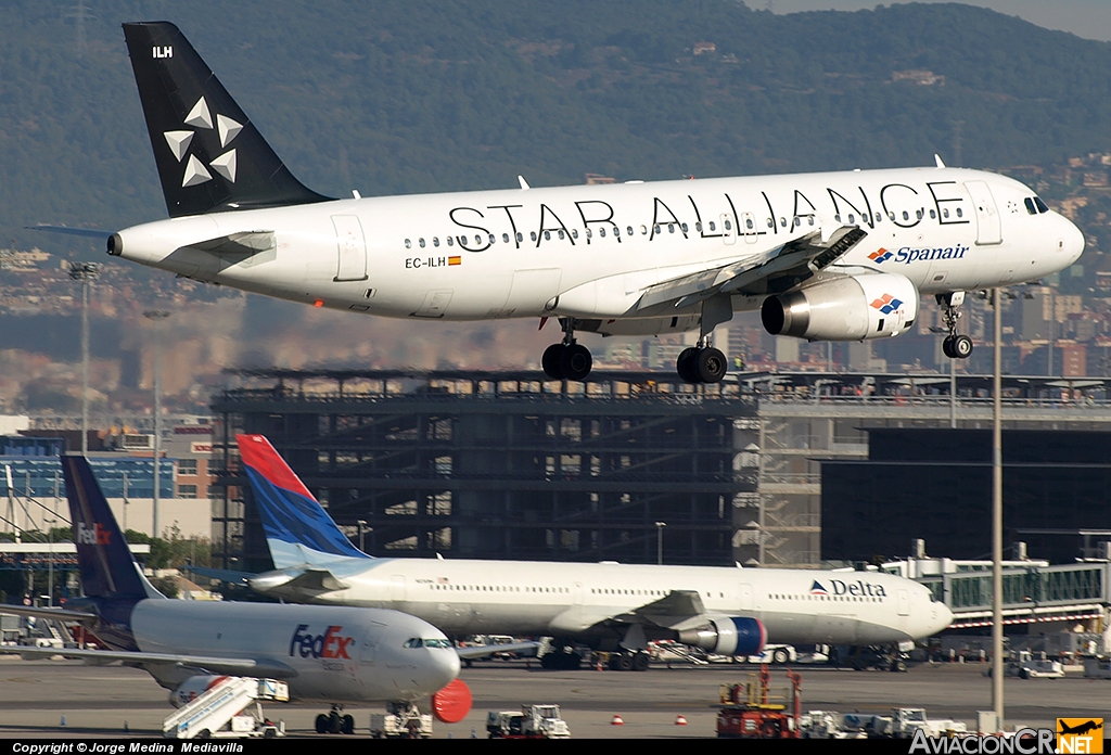 EC-ILH - Airbus A320-232 - Spanair