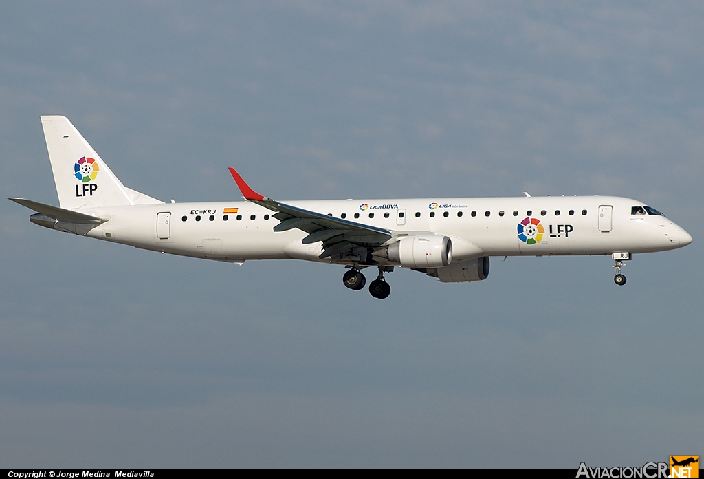 EC-KRJ - Embraer 190-200LR - Air Europa