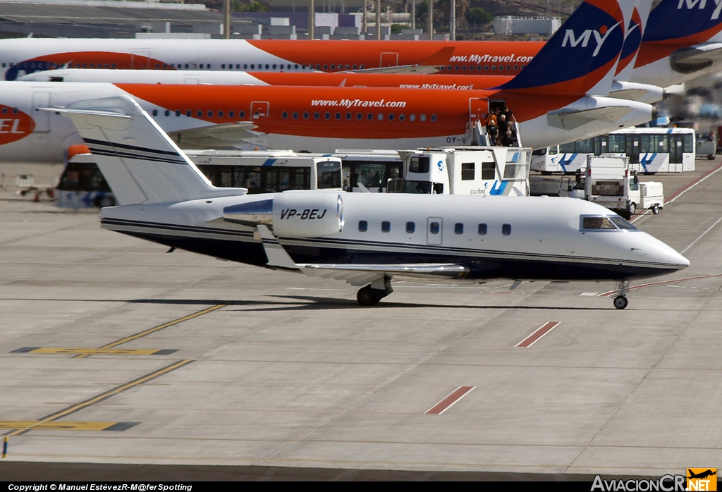 VP-BEJ - Canadair CL-600-2B16 Challenger 601-3R - Privado