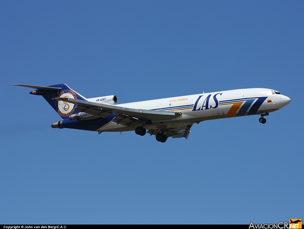 HK-4261 - Boeing 727-251/Adv(F) - Lineas Aereas Suramericanas