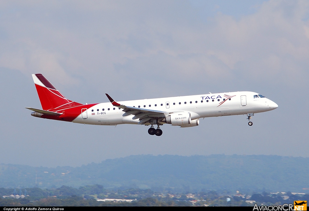 TI-BCG - Embraer 190-100IGW - TACA International Airlines