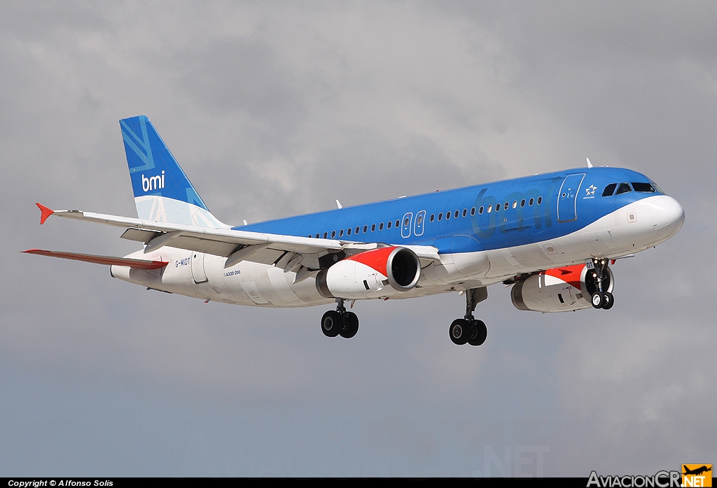 G-MIDT - Airbus A320-232 - BMI British Midland