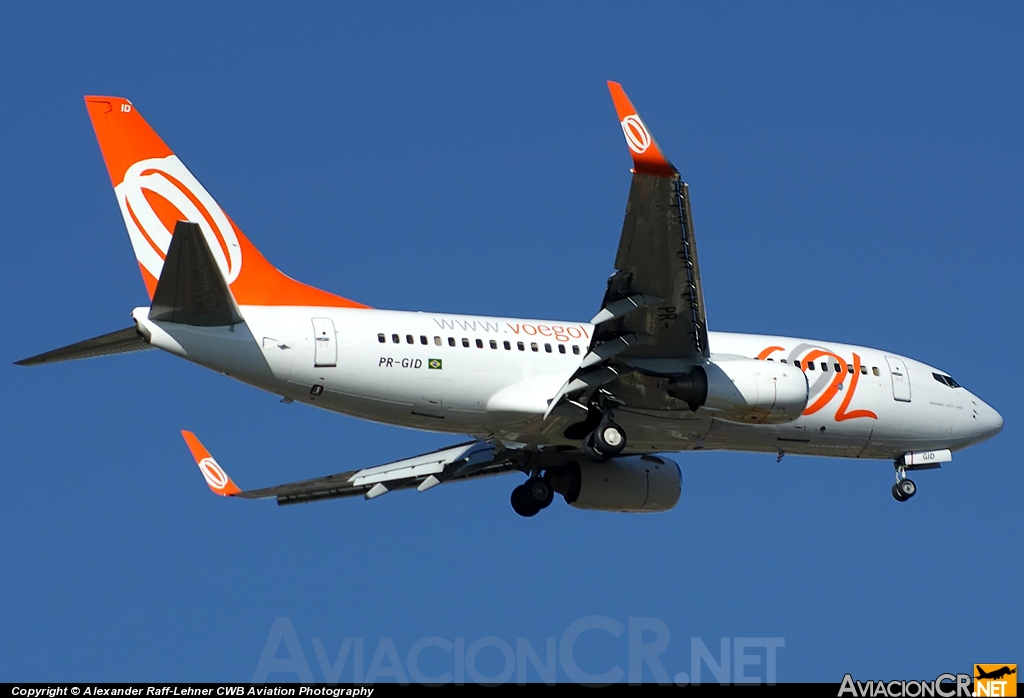PR-GID - Boeing 737-76N - Gol Transportes Aereos