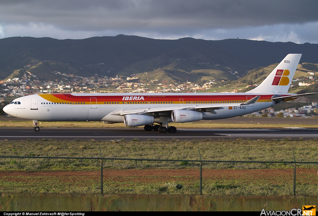 EC-KOU - Airbus A340-313 - Iberia