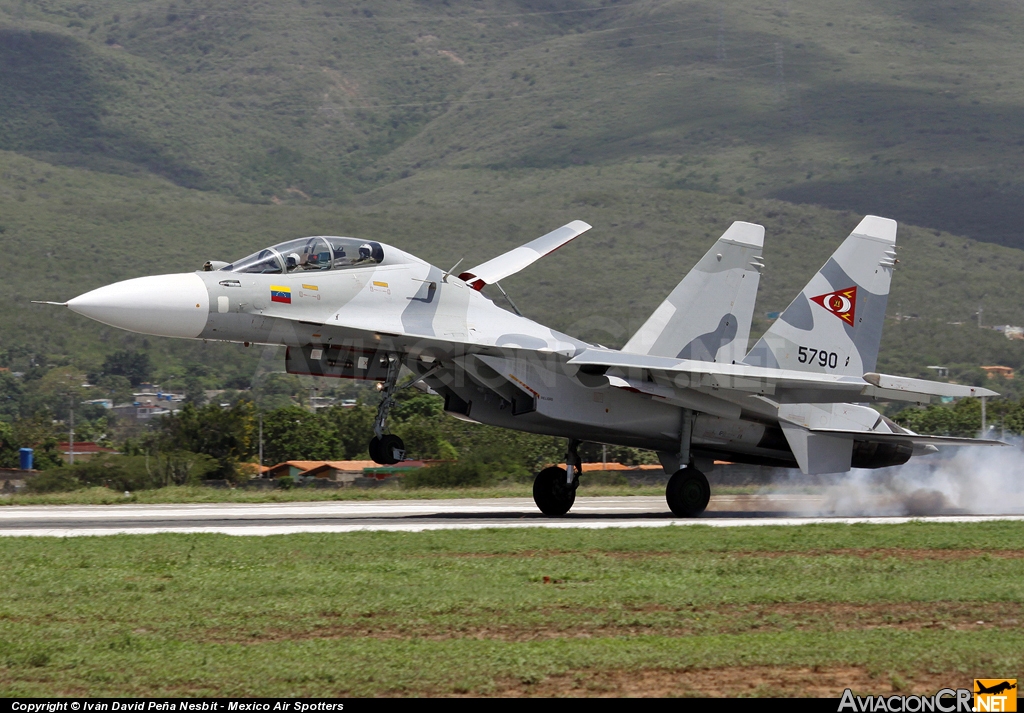 5790 - Sukhoi Su-30MK2 - Venezuela - Aviacion Militar Venezolana