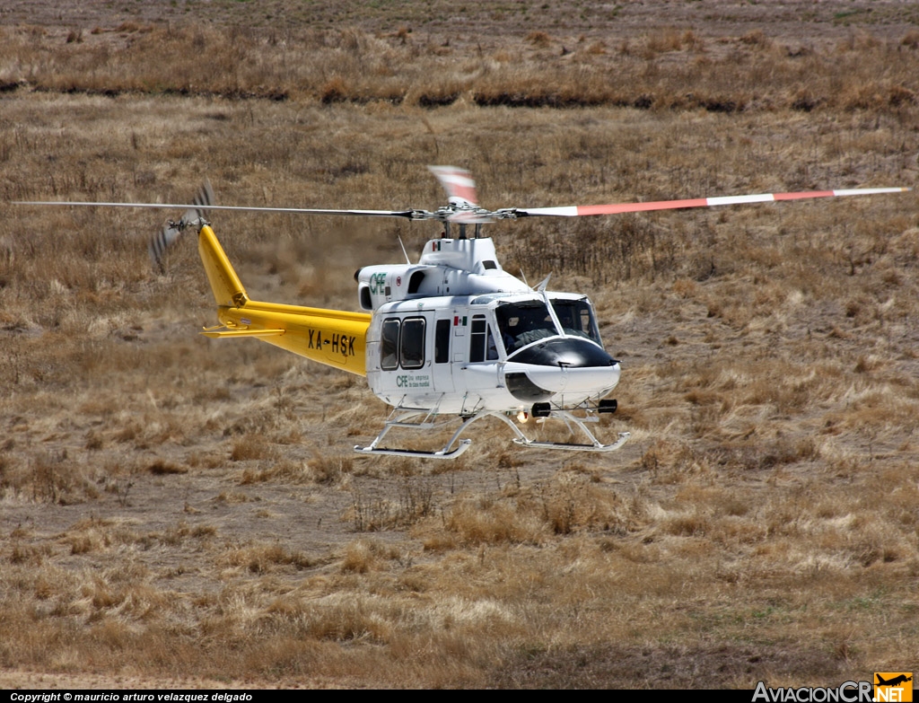 XA-HSK - Bell 412 - Comision Federal de Electricidad ( CFE )