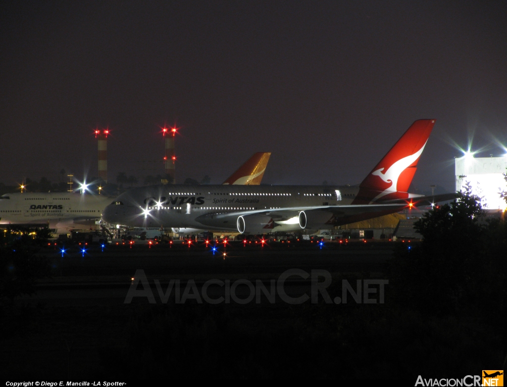 VH-OQB - Airbus A380-842 - Qantas