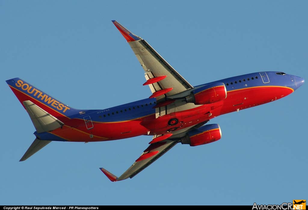 N707SA - Boeing 737-7H4 - Southwest Airlines