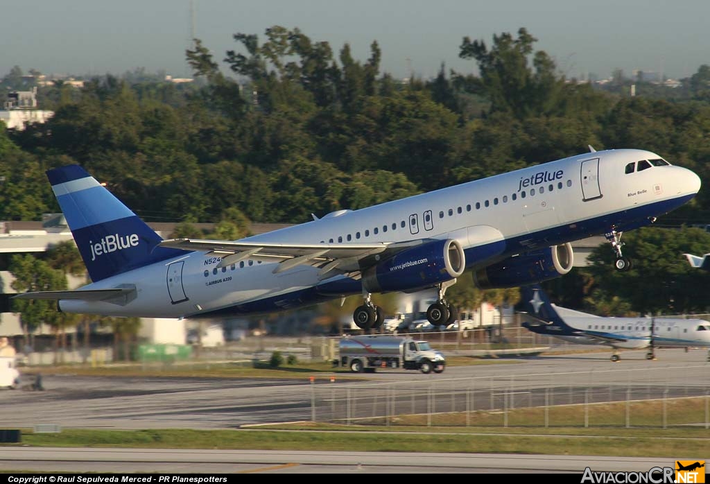 N524JB - Airbus A320-232 - Jet Blue