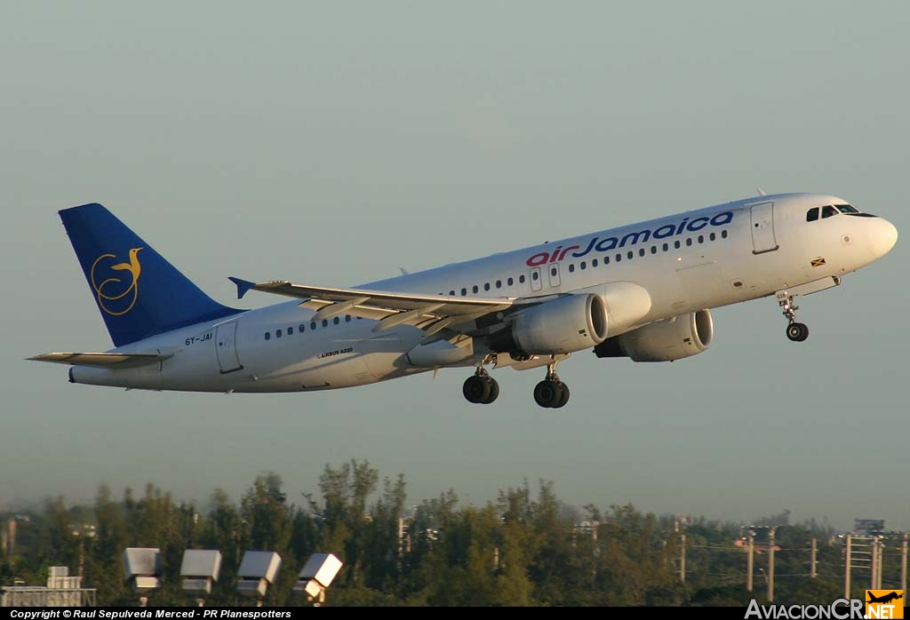 6Y-JAI - Airbus A320-214 - Air Jamaica