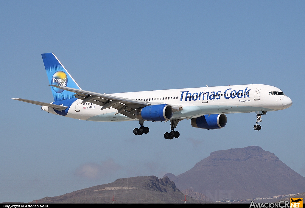 G-FCLE - Boeing 757-28A - Thomas Cook