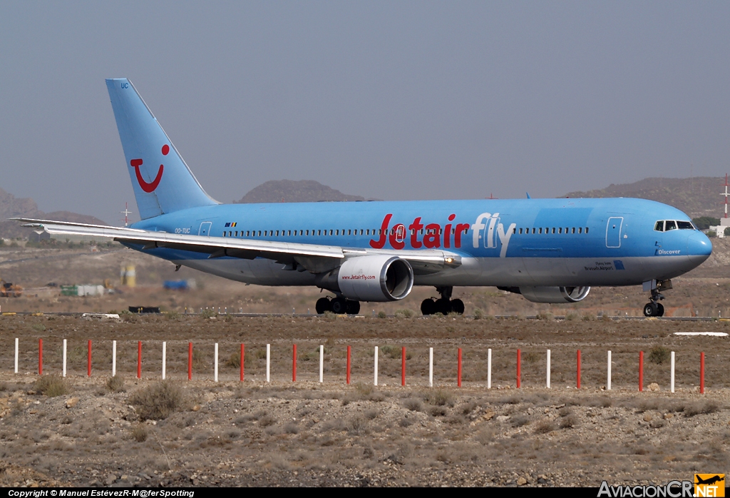 OO-TUC - Boeing 767-341/ER - TuiFly Belgium (Jetairfly)