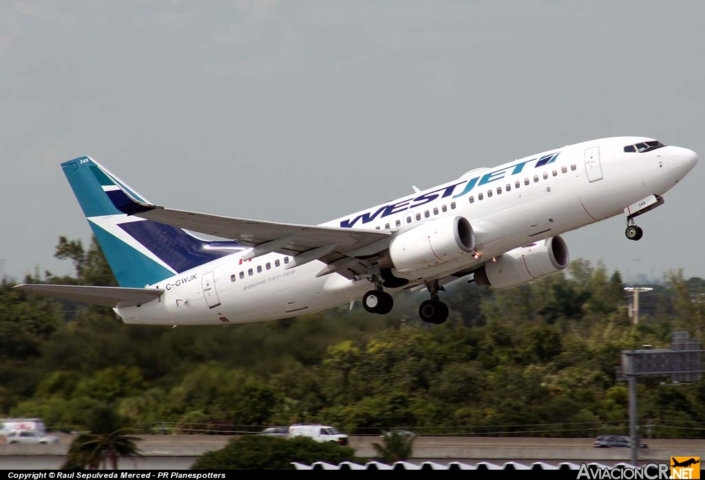 C-GWJK - Boeing 737-7CT - Westjet