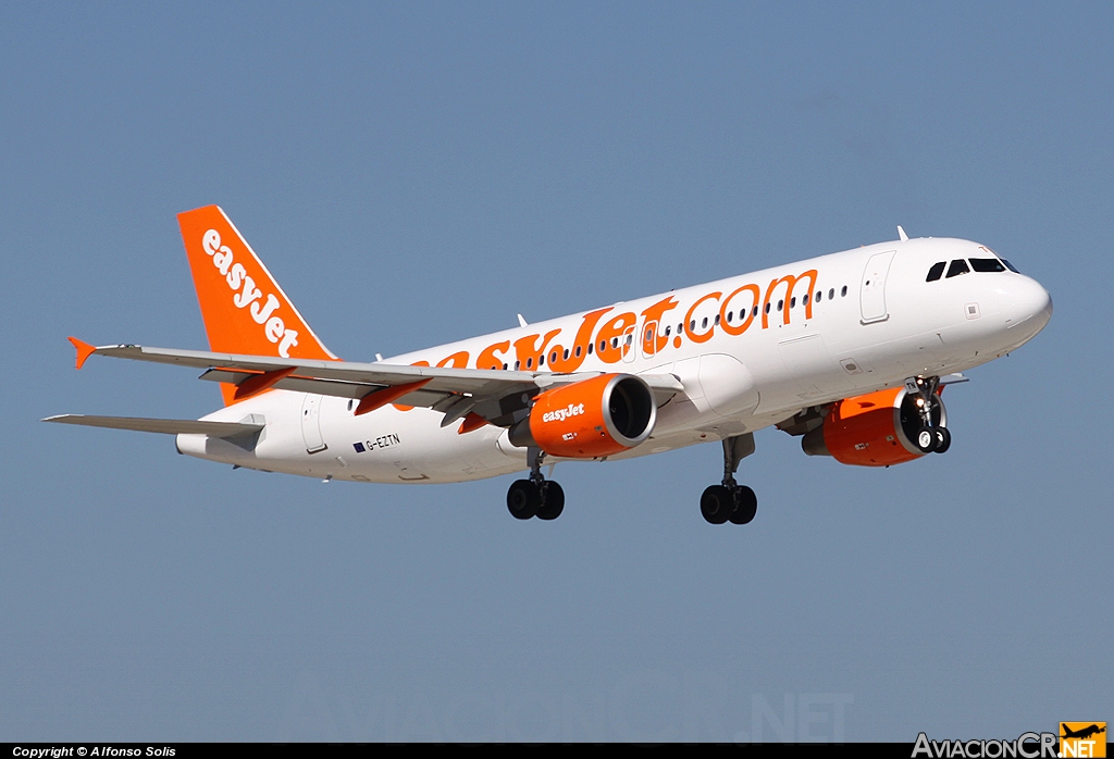 G-EZTN - Airbus A320-214 - EasyJet Airline