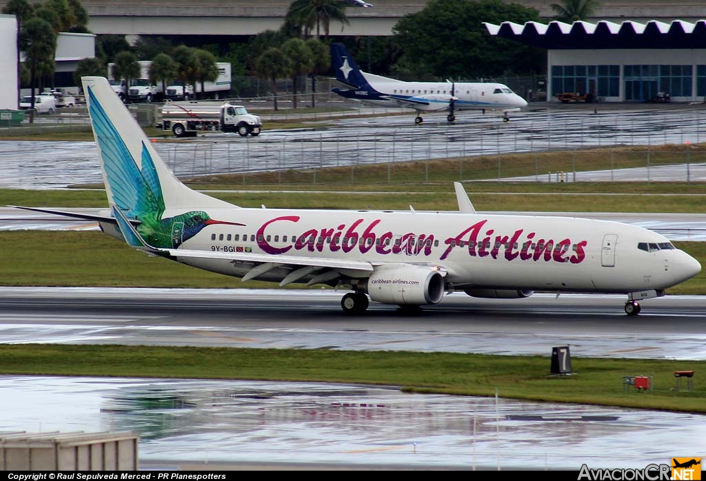 9Y-BGI - Boeing 737-8Q8 - Caribbean Airlines