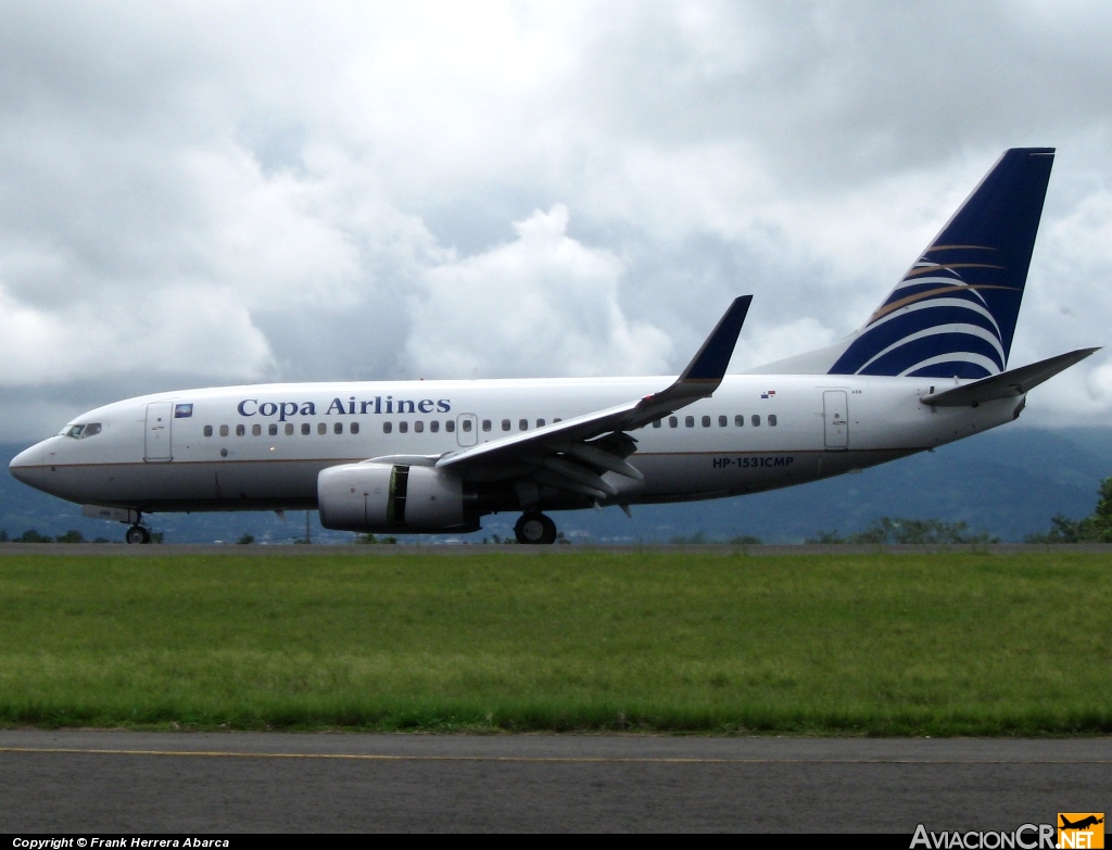 HP-1531CMP - Boeing 737-7V3 - Copa Airlines