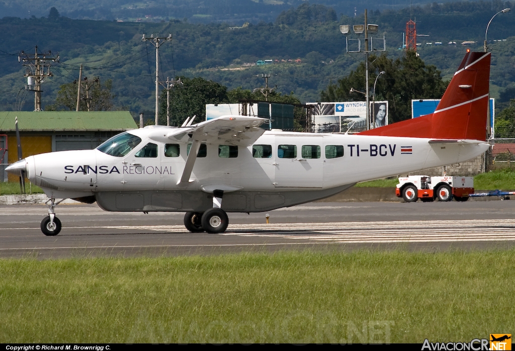 TI-BCV - Cessna 208B Grand Caravan - SANSA - Servicios Aereos Nacionales S.A.