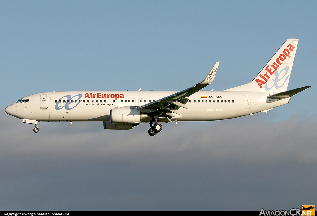 EC-KEO - Boeing 737-85P - Air Europa