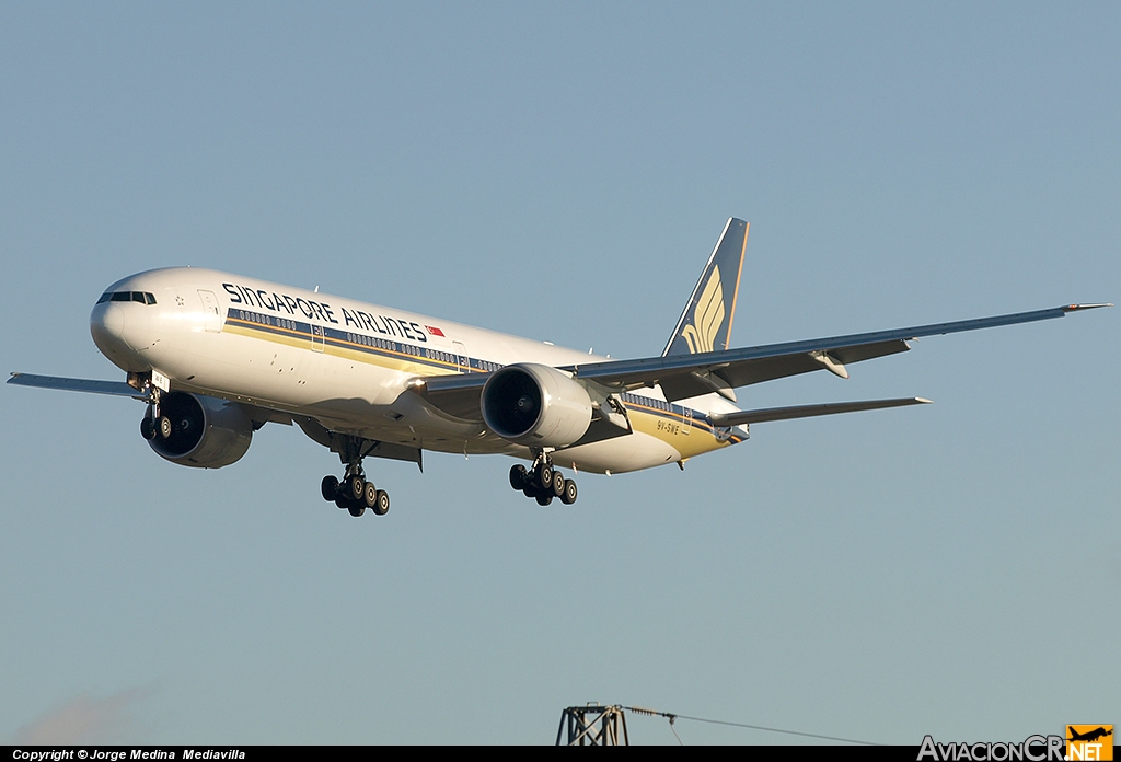 9V-SWE - Boeing 777-312/ER - Singapore Airlines