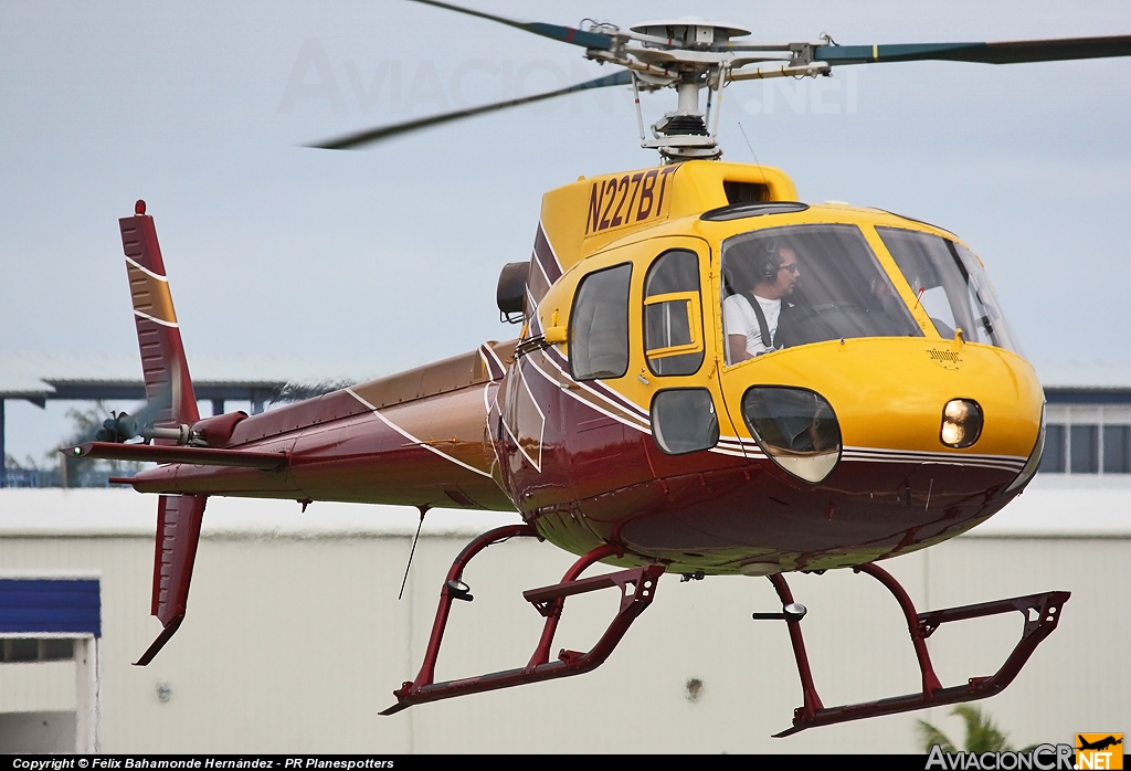 N227BT - Aerospatiale AS350B - Heliways Corp.