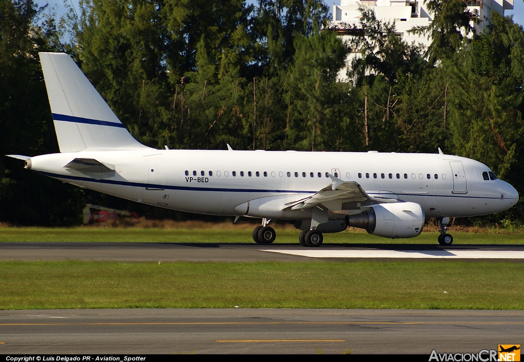 VP-BED - Airbus A319-115X CJ - Sonair Servico Aereo