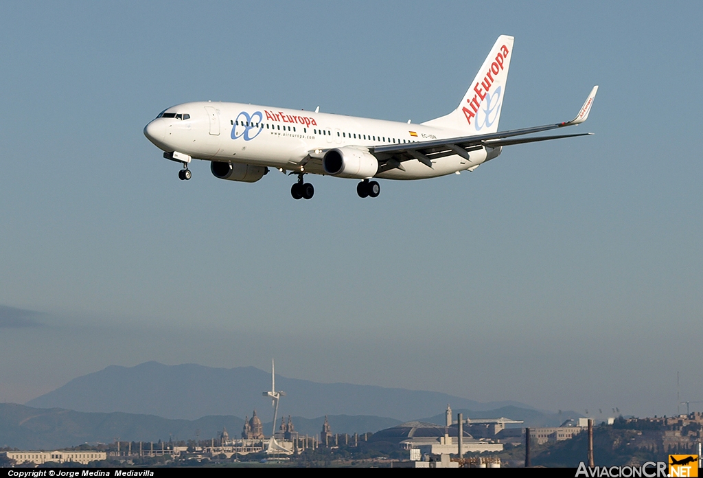 EC-ISN - Boeing 737-86Q - Air Europa