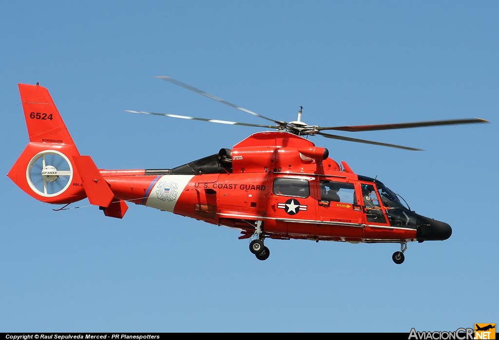 6524 - Aerospatiale HH-65B Dauphin (SA-366G-1) - US Coast Guard