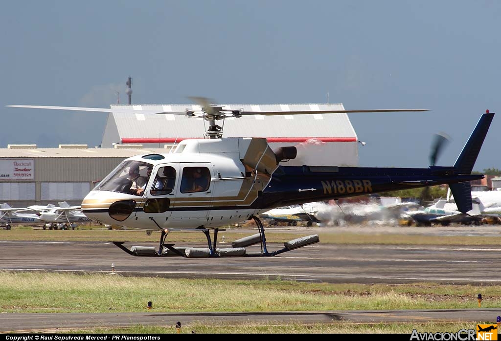 N188BR - Aerospatiale AS 350B-3 Ecureuil - Betteroads Asphalt